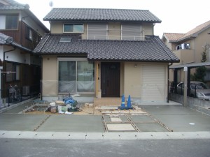 相生エクステリアお庭施工