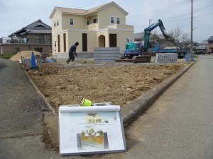 お洒落な門柱施工エクステリア