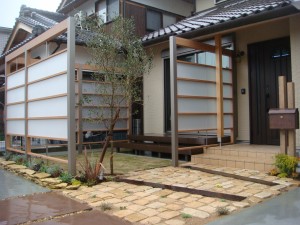相生エクステリアお庭施工