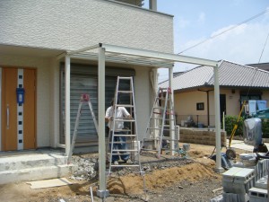 相生エクステリア 暖蘭物語施工