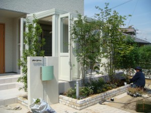 相生エクステリア 暖蘭物語施工