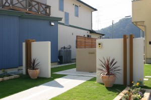 自然を借景にシンメトリーデザイン　宍粟市Ｓ様邸３
