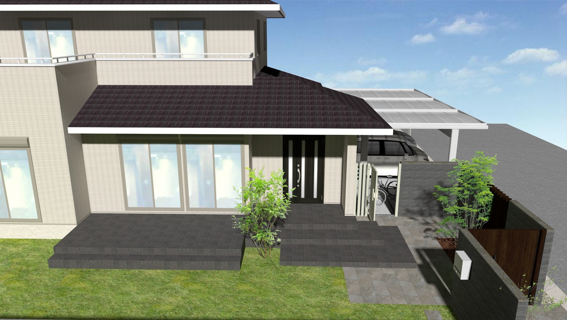 加古川市S様邸イメージパース2