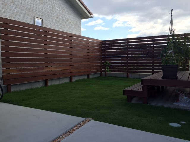 天然芝が広がるナチュラルガーデンin2014