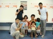 親子で光る泥だんご作り