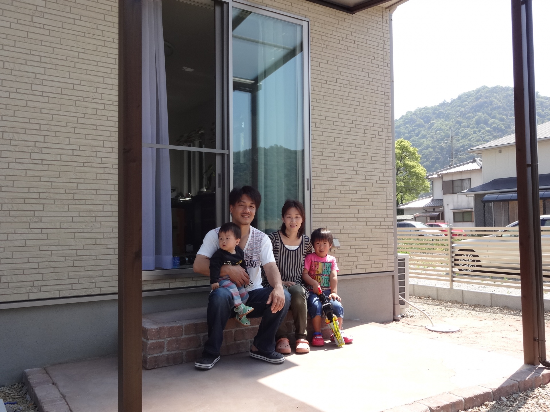 赤穂市H様ご家族写真