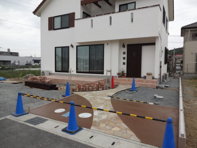 自然素材を使用したナチュラル空間 太子町M様邸施工中1 自然素材を使用したナチュラル空間 太子町M様邸施工中1