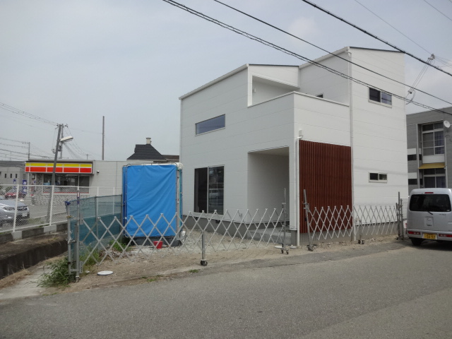 ナチュラルモダンエクステリア　高砂市I様邸施工前