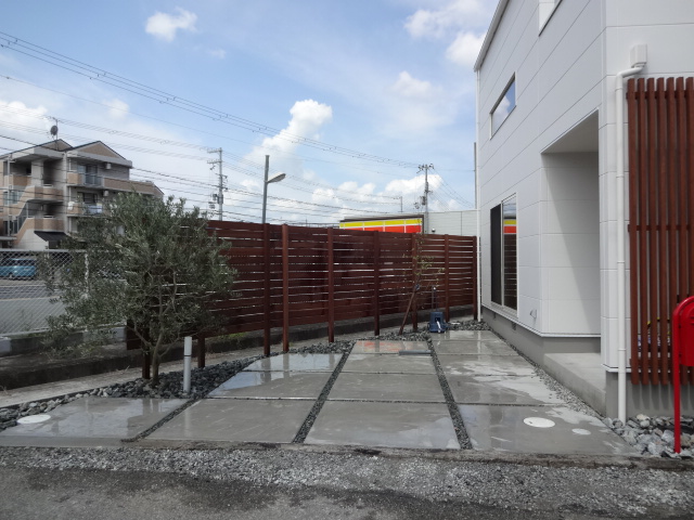 ナチュラルモダンエクステリア　高砂市I様3