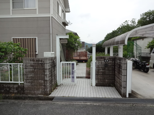 おしゃれな門周り施工前2上郡町M様邸