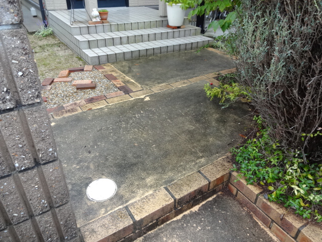 玄関前エクステリアリフォーム工事　たつの市I様邸2