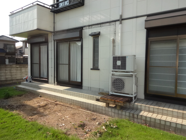 太子町T様邸既存ガーデンルーム解体後1