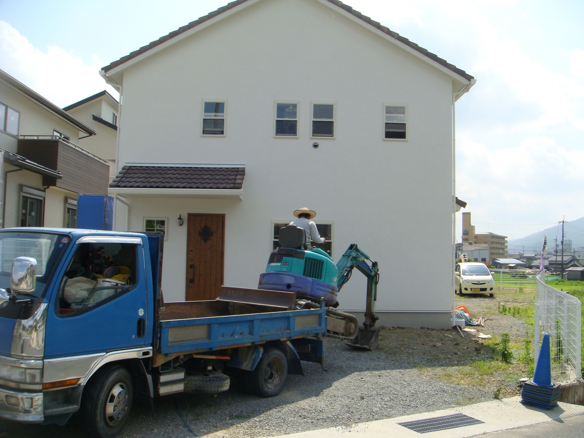 宍粟市エクステリア・ガーデン工事着工 K様邸 宍粟市エクステリア・ガーデン工事着工 K様邸