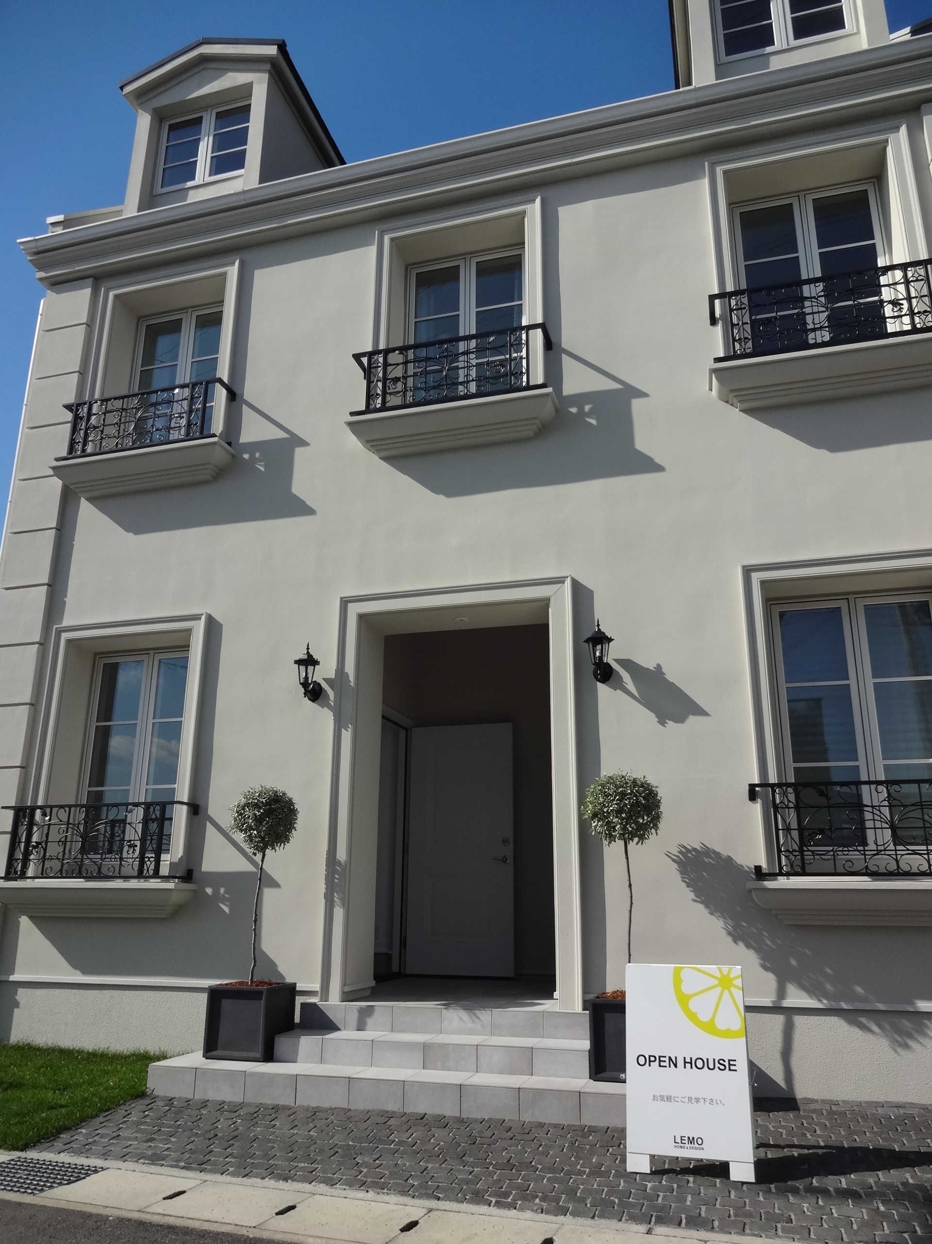 株式会社LEMO様邸モデルハウスファサード