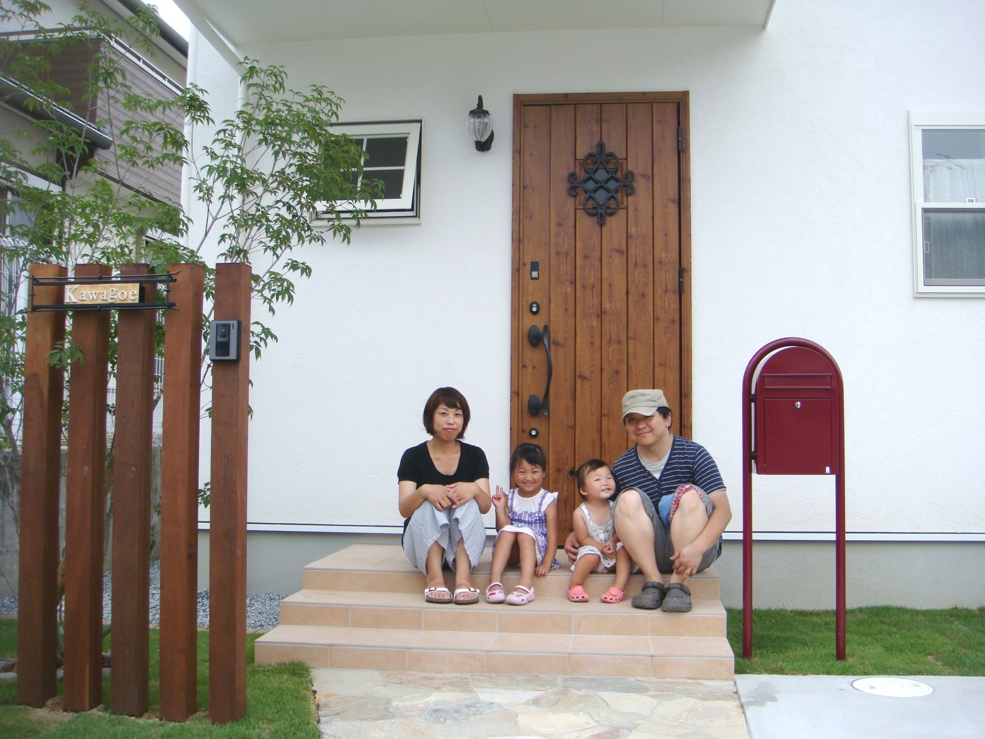 宍粟市K様邸エクステリア・ガーデン工事完成記念写真 宍粟市K様邸エクステリア・ガーデン工事完成記念写真