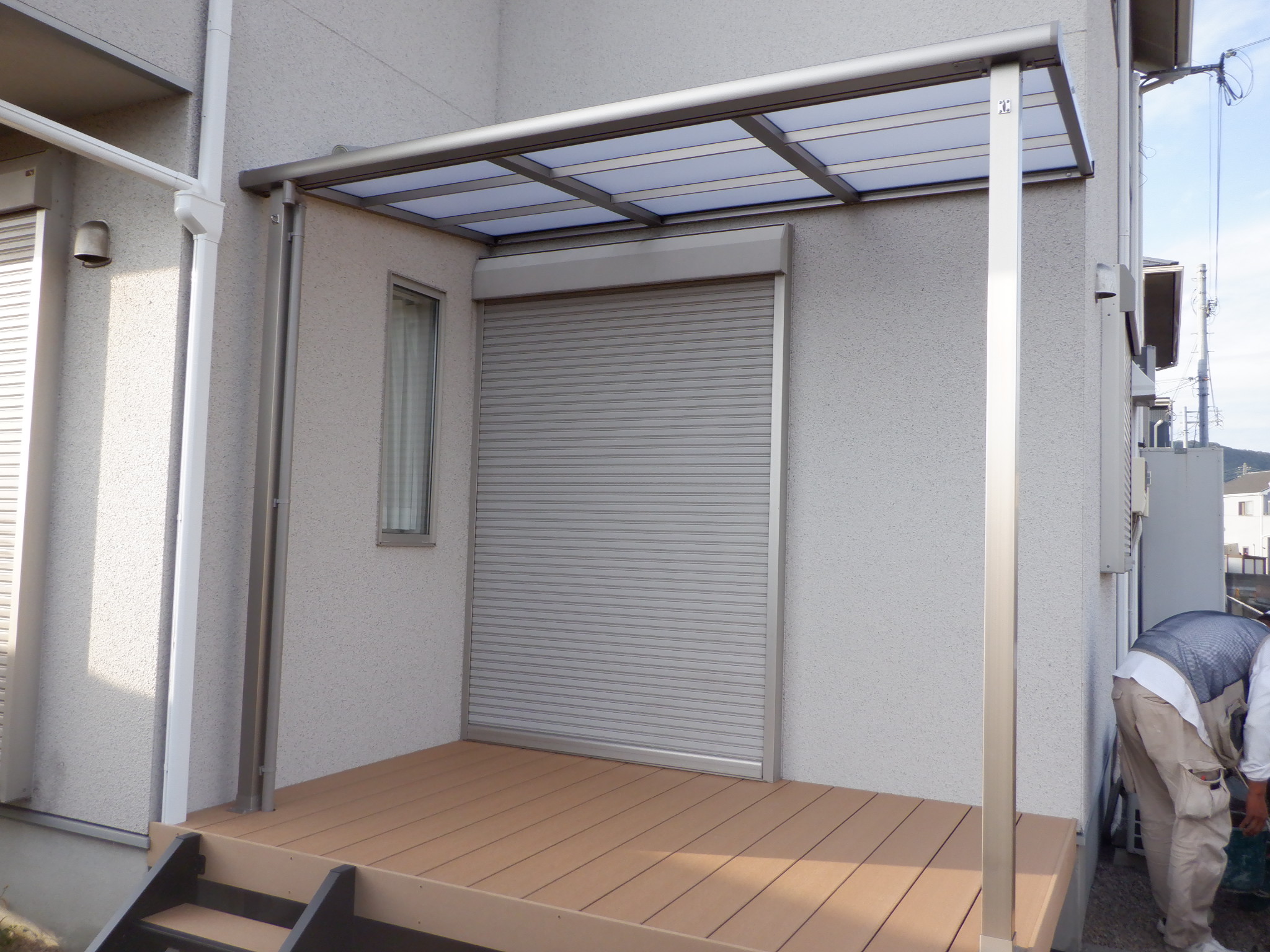 テラス　ウッドデッキ工事