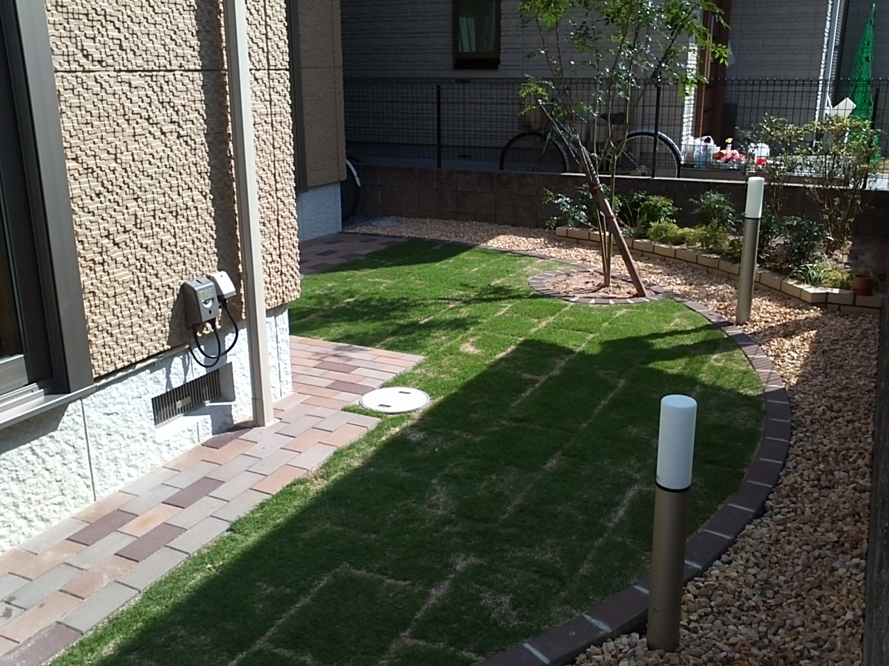 ガーデンリフォーム工事　たつの市エクステリアデザイン