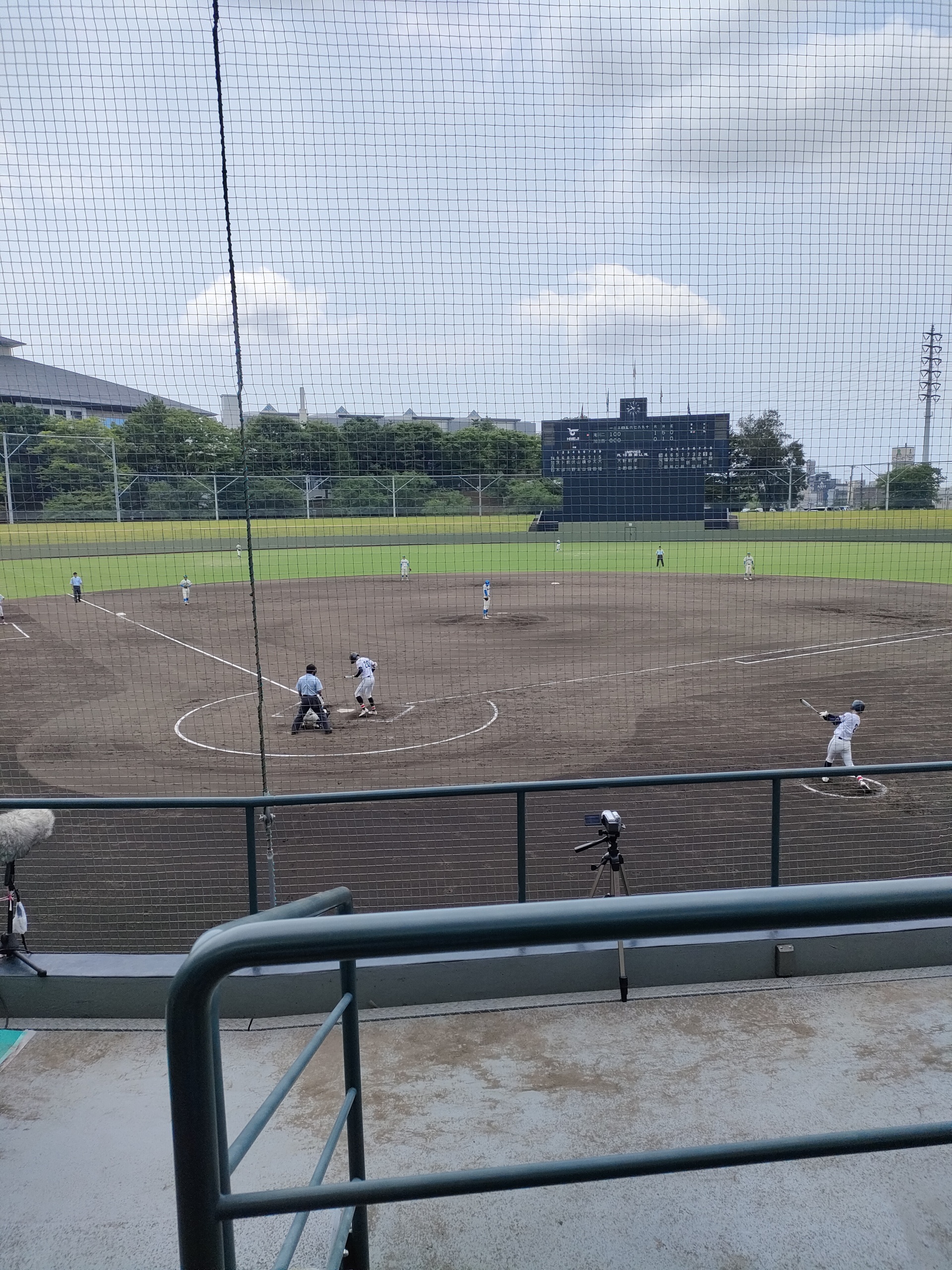 ウインク姫路球場　高校野球兵庫県大会1