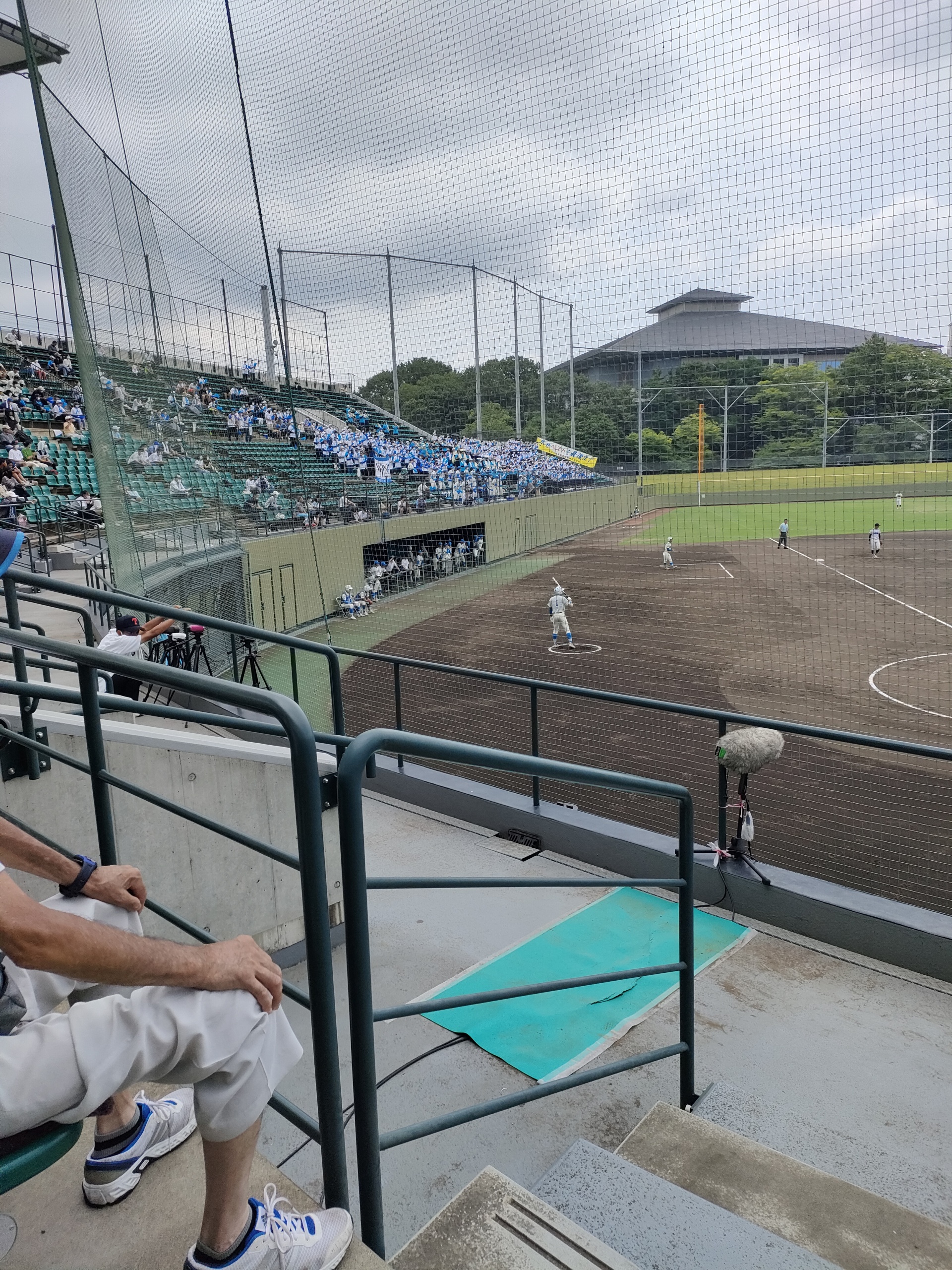 ウインク姫路球場　高校野球兵庫県大会　応援席アルプス