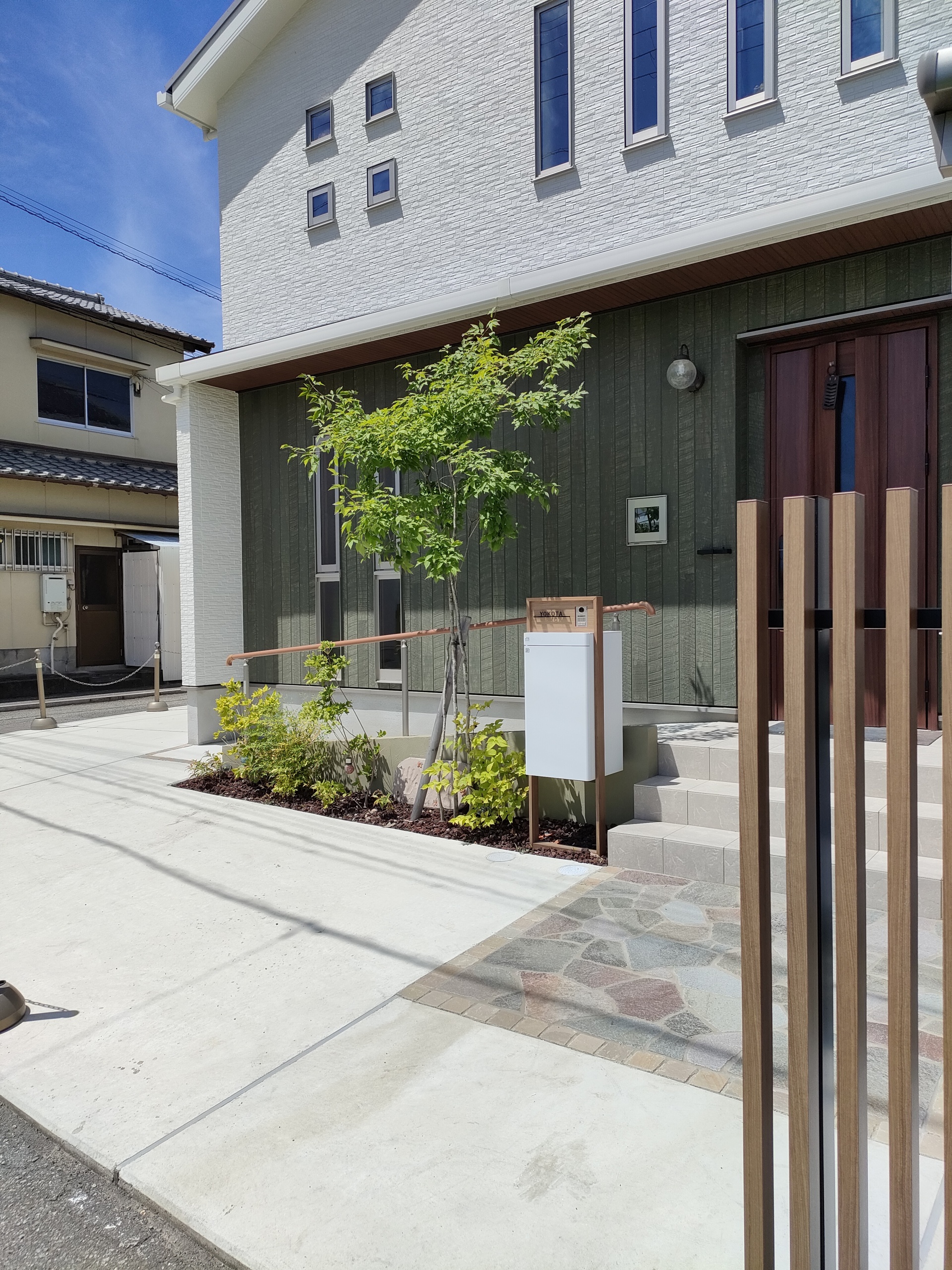 新築記念のご家族の手形2022年　太子町Y様邸