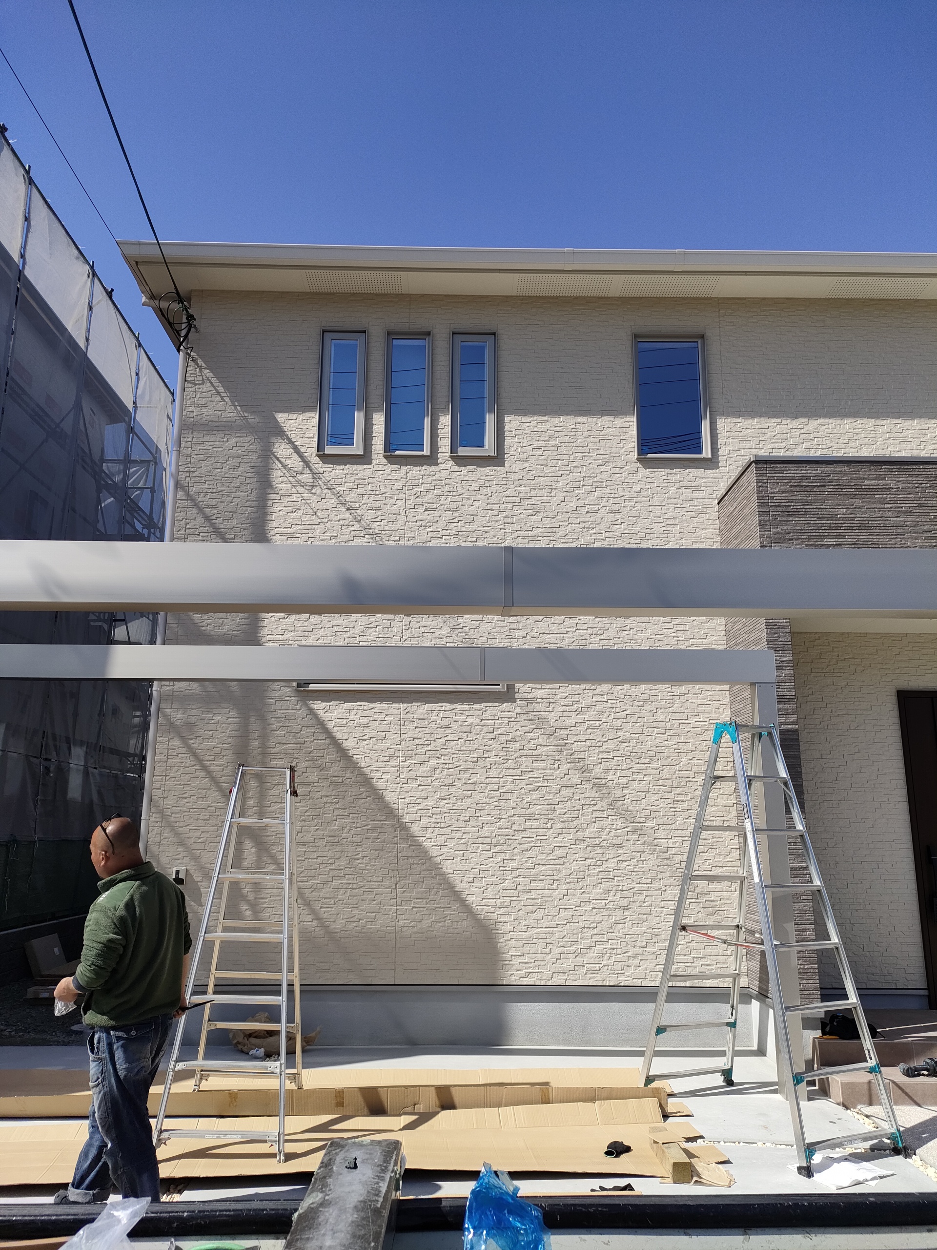 太子町T様邸エフルージュトリプル組立て1