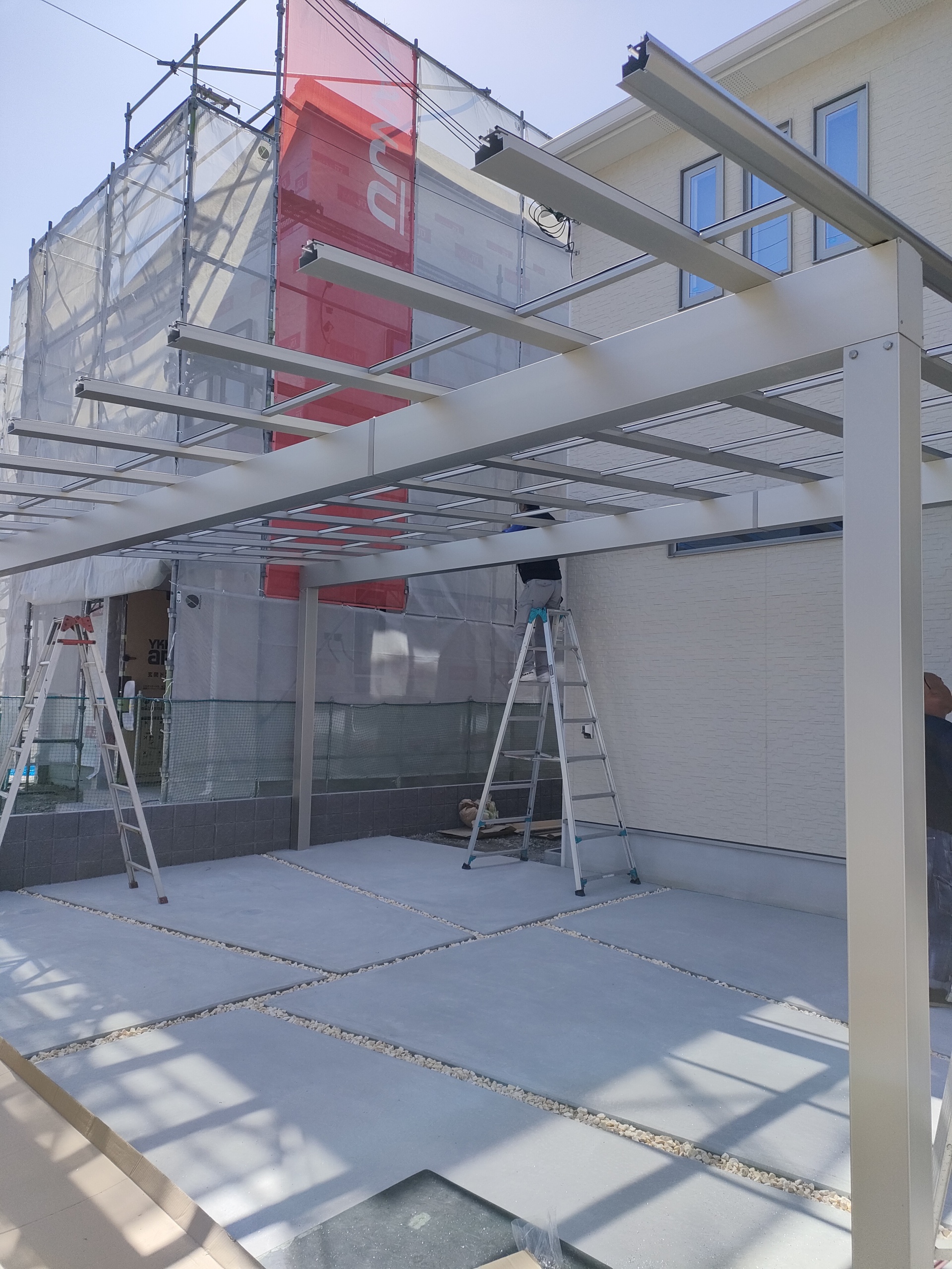 太子町T様邸エフルージュトリプル組立て2