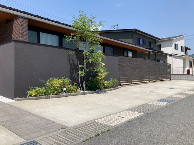 アオダモの植え替え メンテ確認ＯＢ様訪問