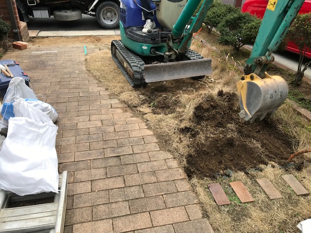 姫路市・車庫拡張工事　リフォーム工事