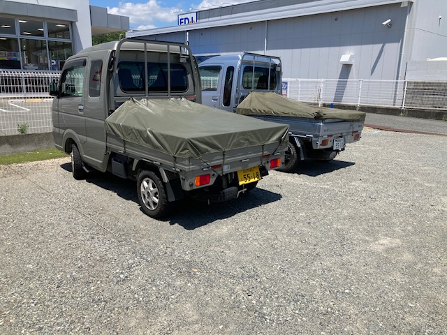 エクステージ軽トラ　１号　２号　姫路外構屋さんブログ