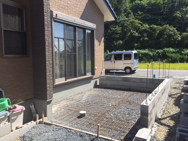 姫路市K様邸ココマガーデンルーム工事2