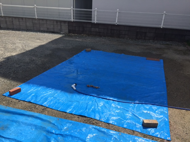 現場養生シート1