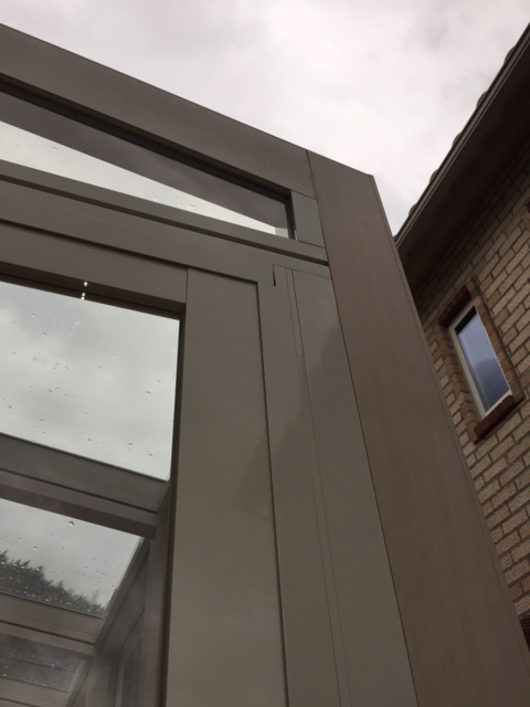 ココマガーデンルームL字腰壁2　姫路市K様邸