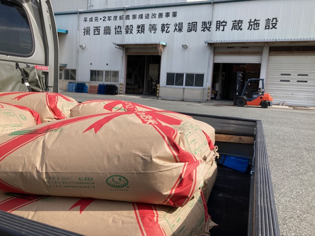 新米取りに行ってきました！！