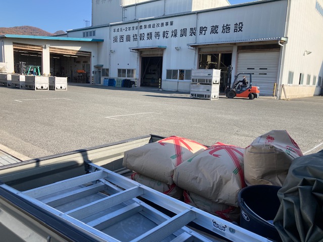 2025お米引き取り