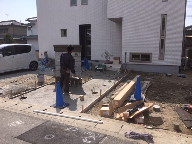 姫路市N様邸エクステリア工事1