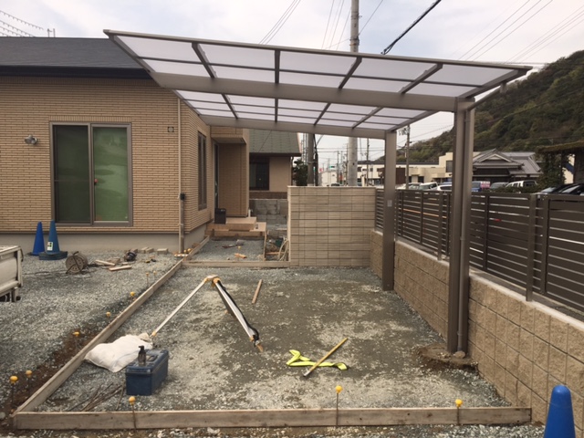 太子町O様邸エクステリア工事4