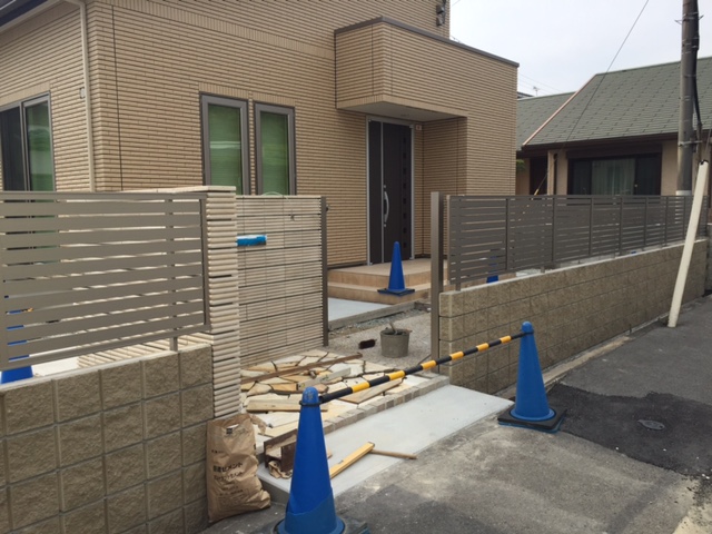 太子町O様邸エクステリア工事5