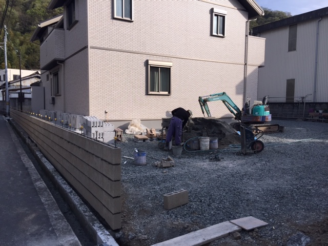 姫路市A様邸エクステリア工事1