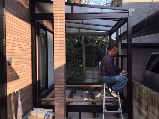 高砂市Ｓ様邸テラスルーム工事3