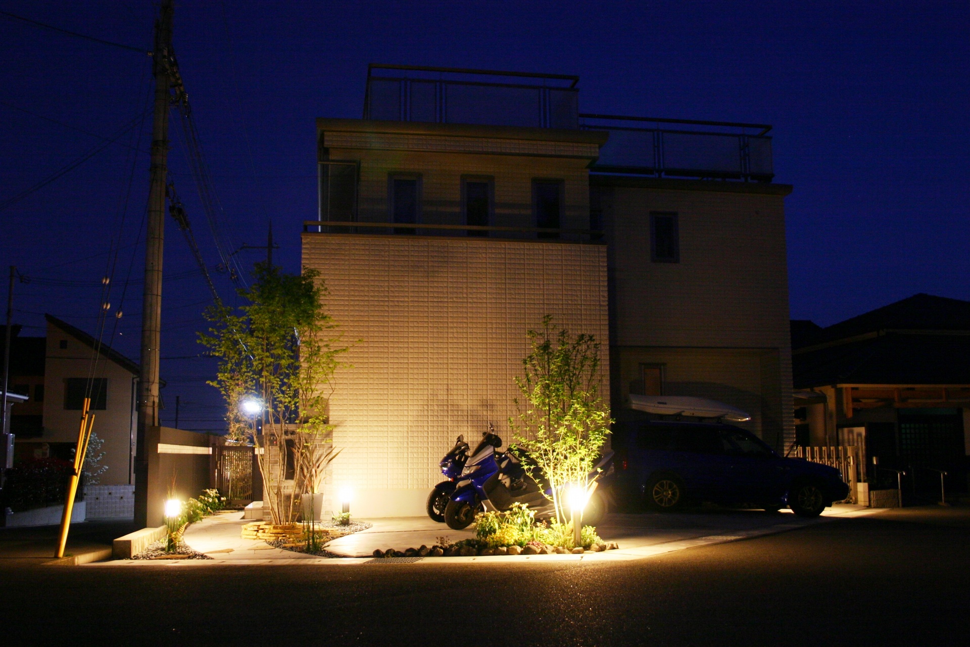 個々の存在感が重なり奏で合う庭　神戸市Ｆ様邸