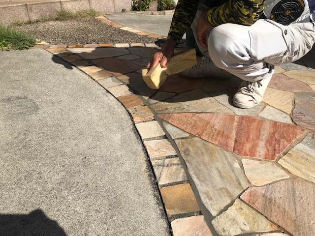 ＯＢ様　ちょこっと補修メンテ　姫路エクステリア屋さんブログ