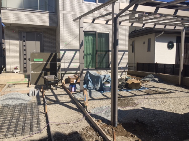 姫路市K様邸新築外構工事3