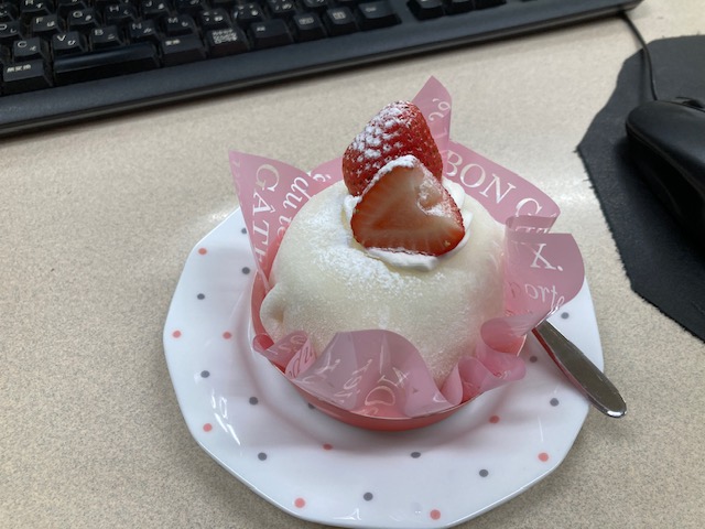 おいしいケーキ