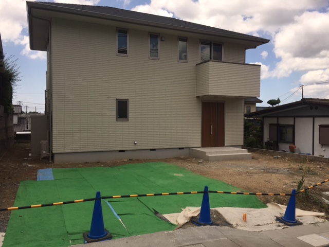 姫路市M様邸新築外構工事着工前状況1