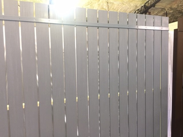 ディーズガーデン新商品発表会アルファウッド縦張りフェンス