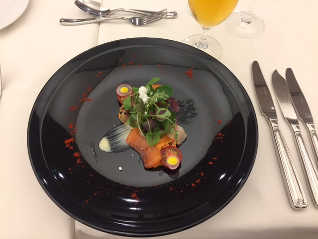 ディーズガーデン新商品発表　懇親会京都大学フレンチレストラン