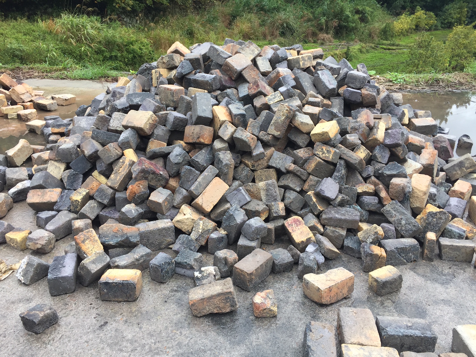 太子町N様邸異形アンティークレンガ