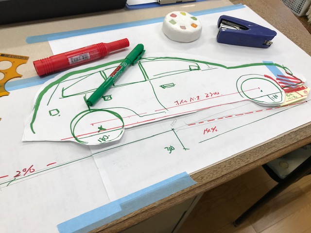 車庫リフォームの乗り入れ勾配の検討