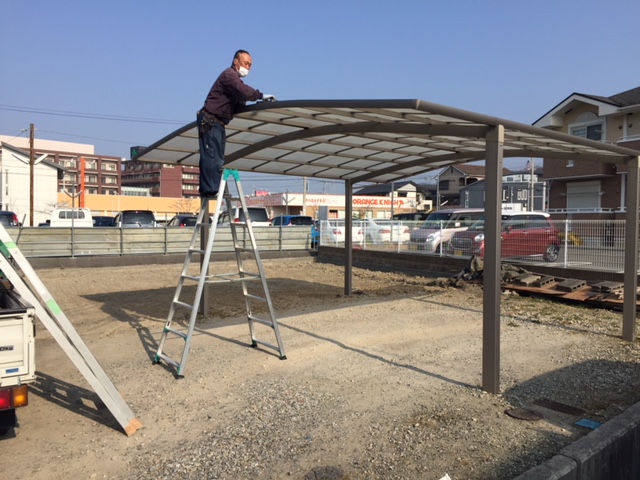 姫路市Y様邸1期工事カーポート解体