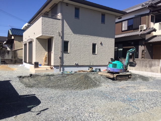 太子町Y様邸新築外構工事1